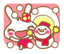 Rabbit "Usa chan" talk ver2 sticker #2835174