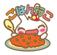 Rabbit "Usa chan" talk ver2 sticker #2835181