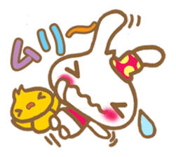 Rabbit "Usa chan" talk ver2 sticker #2835185