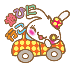 Rabbit "Usa chan" talk ver2 sticker #2835186