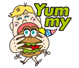 Sexy & Wild Hamburger sticker #2835187