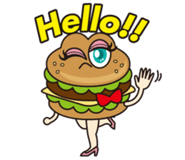 Sexy & Wild Hamburger sticker #2835188