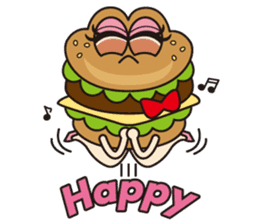 Sexy & Wild Hamburger sticker #2835189