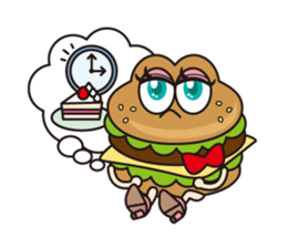 Sexy & Wild Hamburger sticker #2835190