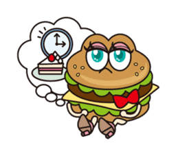 Sexy & Wild Hamburger sticker #2835190