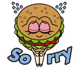 Sexy & Wild Hamburger sticker #2835192