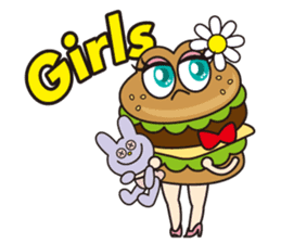 Sexy & Wild Hamburger sticker #2835195