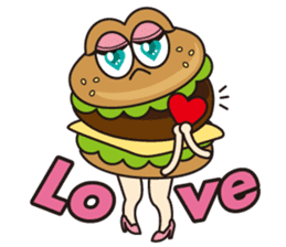 Sexy & Wild Hamburger sticker #2835200