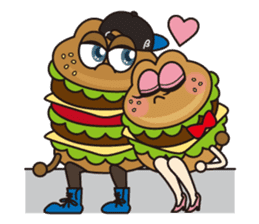 Sexy & Wild Hamburger sticker #2835208
