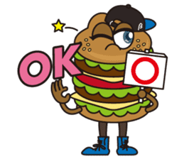 Sexy & Wild Hamburger sticker #2835210