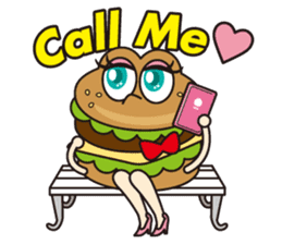 Sexy & Wild Hamburger sticker #2835214