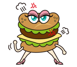 Sexy & Wild Hamburger sticker #2835218