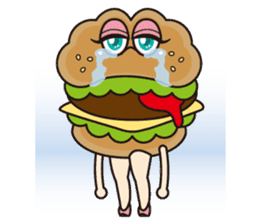 Sexy & Wild Hamburger sticker #2835219