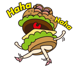 Sexy & Wild Hamburger sticker #2835222