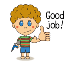 KAETARO with pleasant friends sticker #2835624