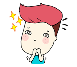 Handsome Hair Guy sticker #2835827