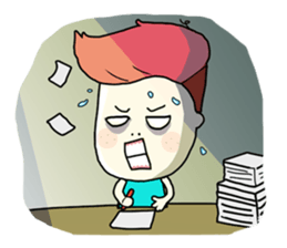 Handsome Hair Guy sticker #2835837