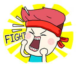 Handsome Hair Guy sticker #2835847