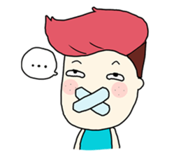 Handsome Hair Guy sticker #2835852