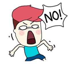 Handsome Hair Guy sticker #2835858