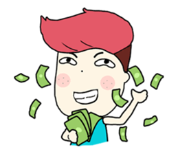 Handsome Hair Guy sticker #2835859