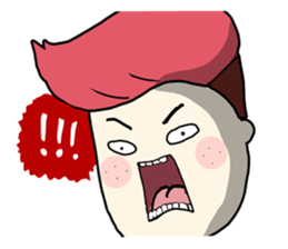 Handsome Hair Guy sticker #2835860