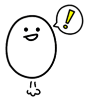 The boiled egg which shines sticker #2836028