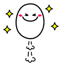 The boiled egg which shines sticker #2836043