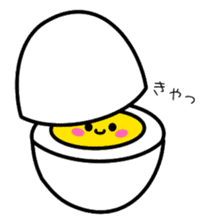 The boiled egg which shines sticker #2836059