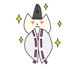 KARIGINU cat sticker #2836559