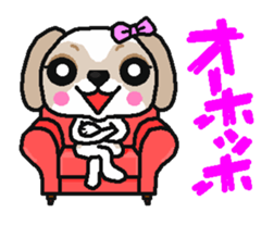 Daily life of the Shih Tzu 1nd sticker #2838231