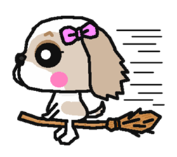 Daily life of the Shih Tzu 1nd sticker #2838241