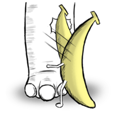 Very ripe bananas sticker #2838445