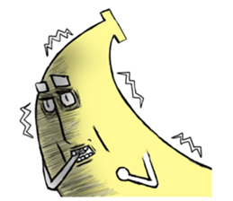 Very ripe bananas sticker #2838447