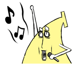 Very ripe bananas sticker #2838455