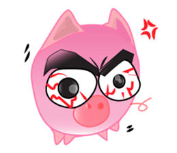 Pigzera V01 - the cyberemotive piggies sticker #2839317
