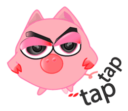 Pigzera V01 - the cyberemotive piggies sticker #2839318