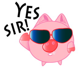 Pigzera V01 - the cyberemotive piggies sticker #2839320