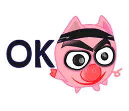 Pigzera V01 - the cyberemotive piggies sticker #2839330