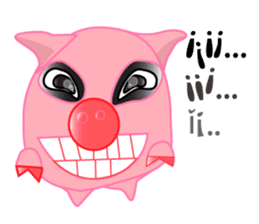 Pigzera V01 - the cyberemotive piggies sticker #2839338