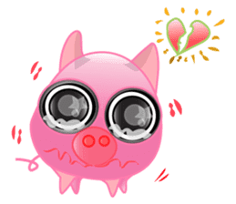 Pigzera V01 - the cyberemotive piggies sticker #2839339