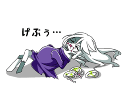ZombieGirl sticker #2839479