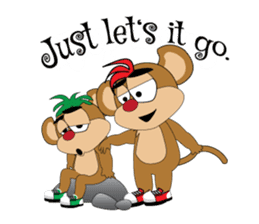 MonkeyOpoly Christmas & New Years sticker #2839517