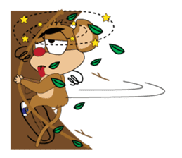 MonkeyOpoly Christmas & New Years sticker #2839519