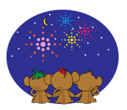 MonkeyOpoly Christmas & New Years sticker #2839537
