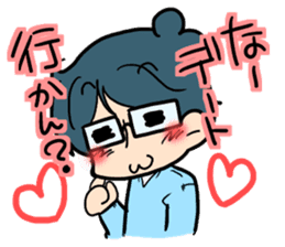 Yome-chan & Otto-kun.Fukuoka valve ver. sticker #2839717