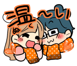 Yome-chan & Otto-kun.Fukuoka valve ver. sticker #2839730