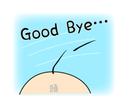 Hair KEI ! Sorrow of little hair sticker #2839895