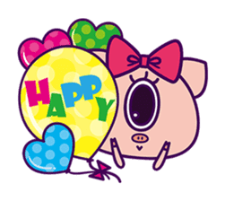 Kurikuri piggy chan(English Version) sticker #2839949