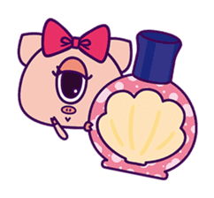 Kurikuri piggy chan(English Version) sticker #2839972